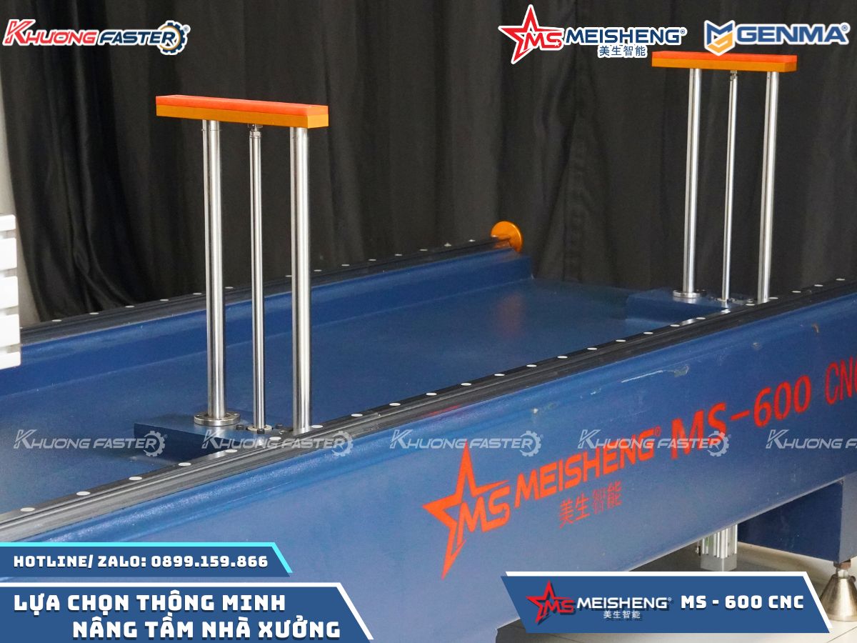 Máy Cắt Nhôm 2 Đầu Meisheng Ms 600 CNC Ngoại Tuyến